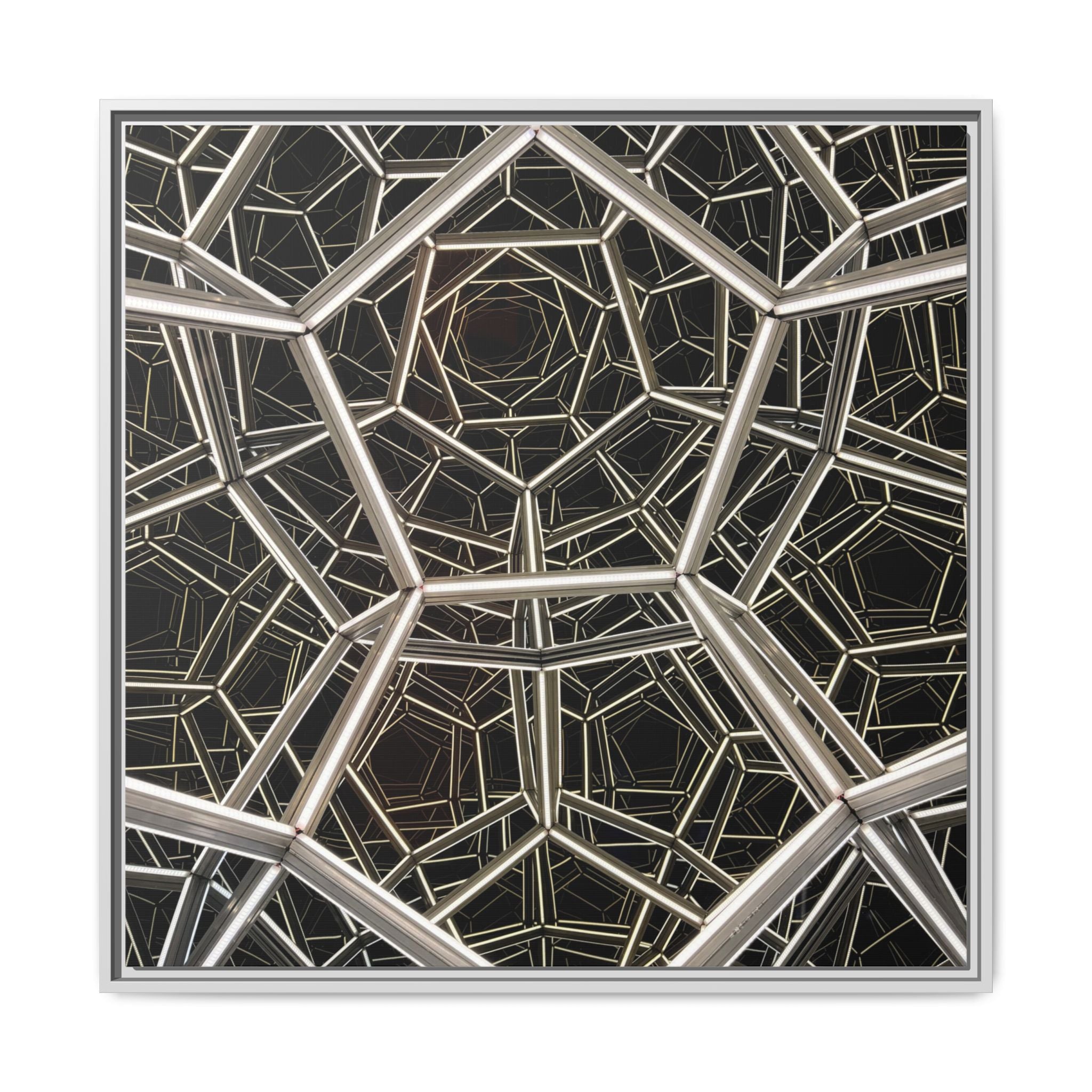 Framed Wall Art Print, Modern Geometric Canvas, Abstract Home Decor, Unique Gift, Stylish Office Art, Contemporary Room Decor