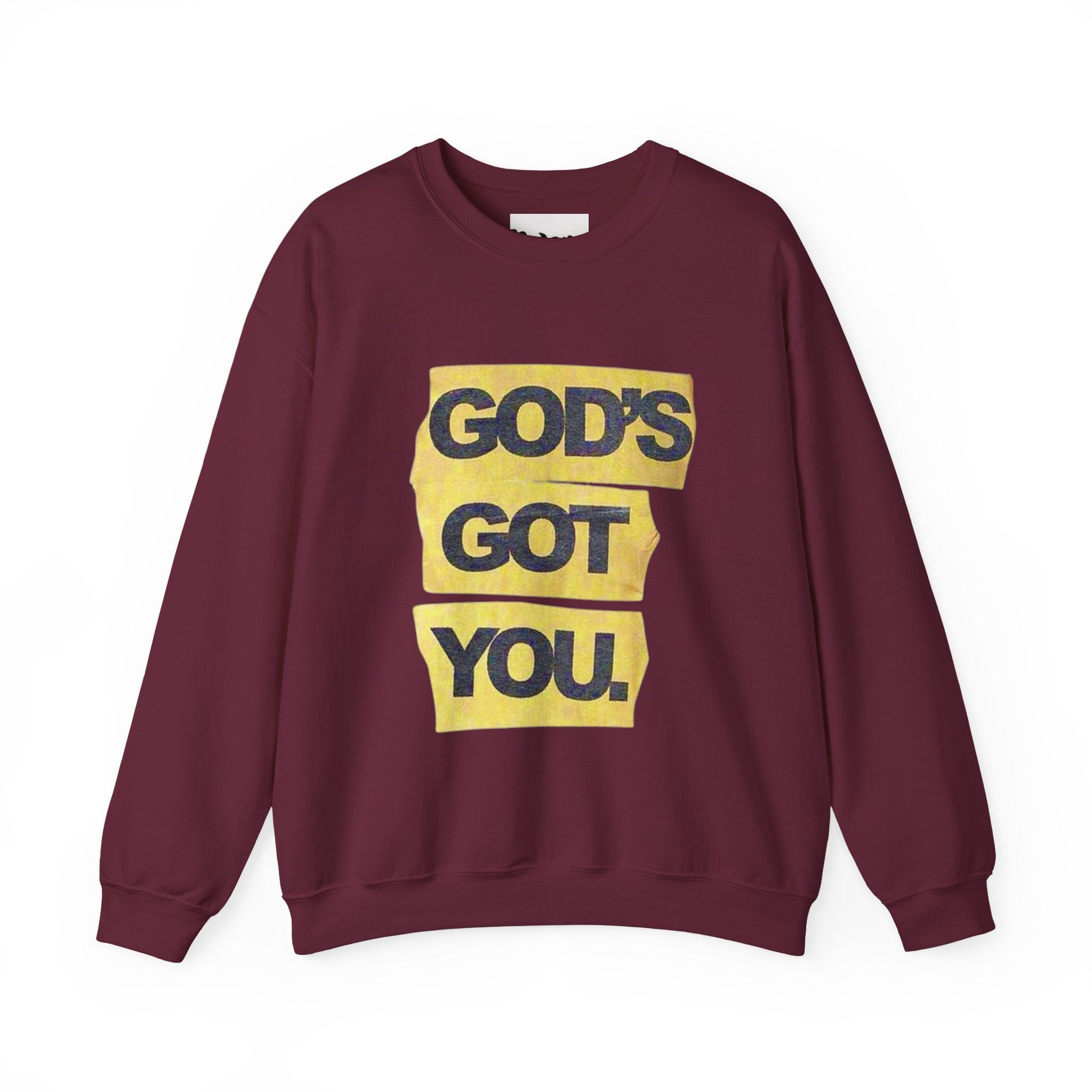 God's Got You Crewneck Sweatshirt, Inspirational Gift, Unisex Sweatshirt, Motivational Fashion, Encouragement Apparel, Cozy Everyday Wear