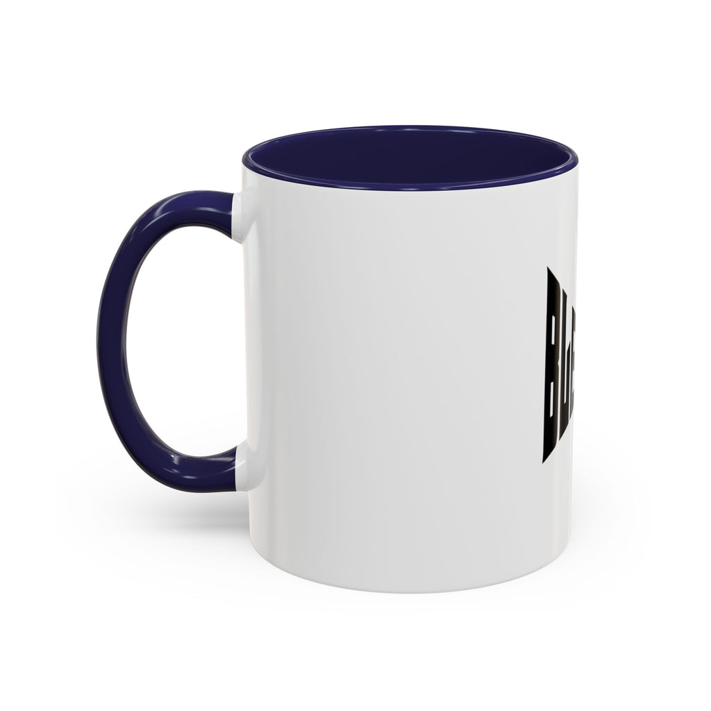 Blessed Coffee Mug — Bold Black Typography Ceramic Mug (11/15 oz)