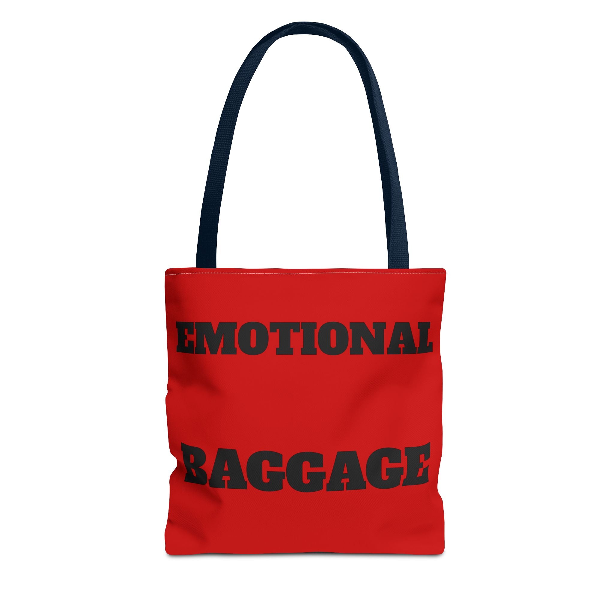 Emotional Baggage Tote Bag — Red Statement Shopper