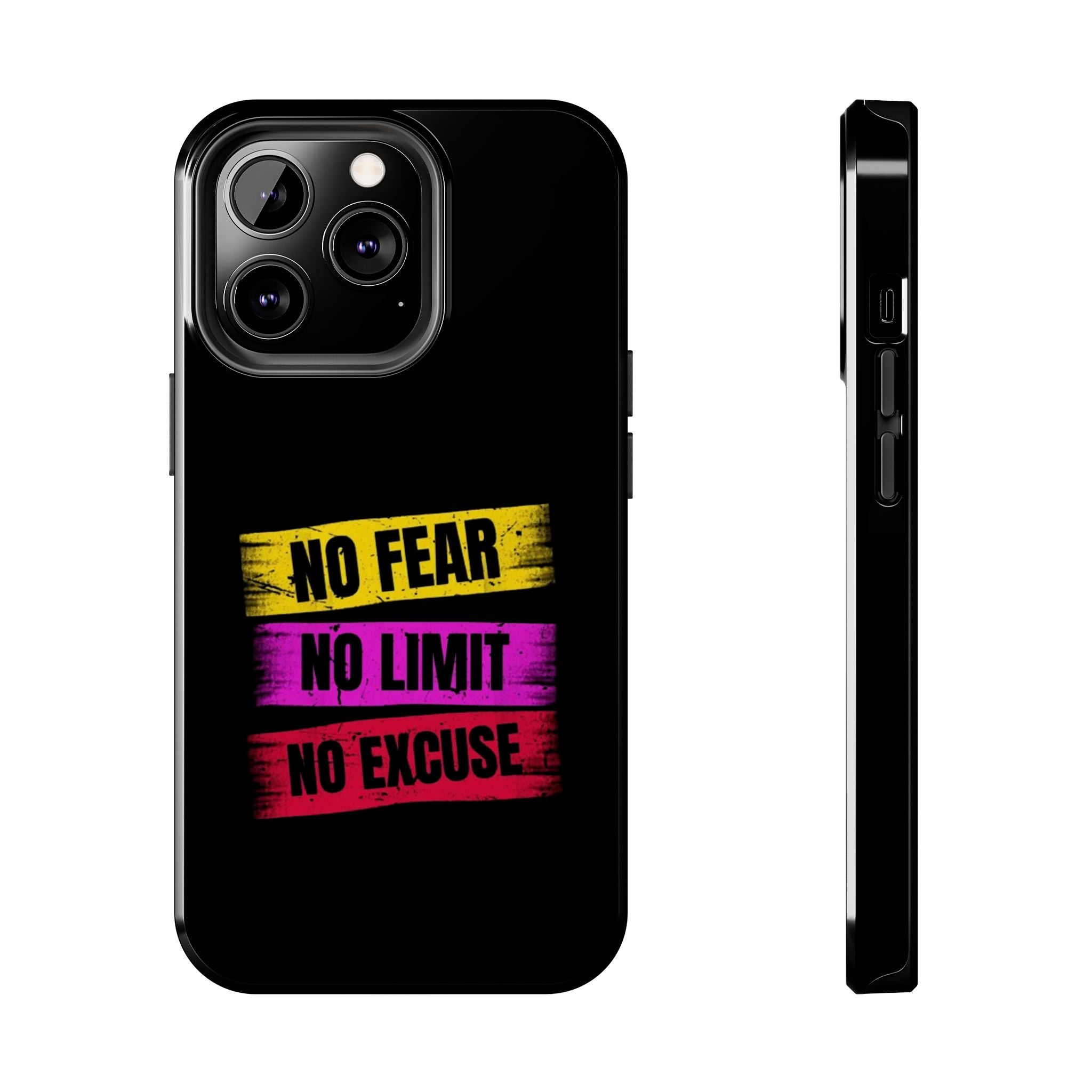 Bold Motivational Phone Cases, Inspirational Cases for Grit, Tough Phone Covers, Fitness Gifts, Empowerment Cases
