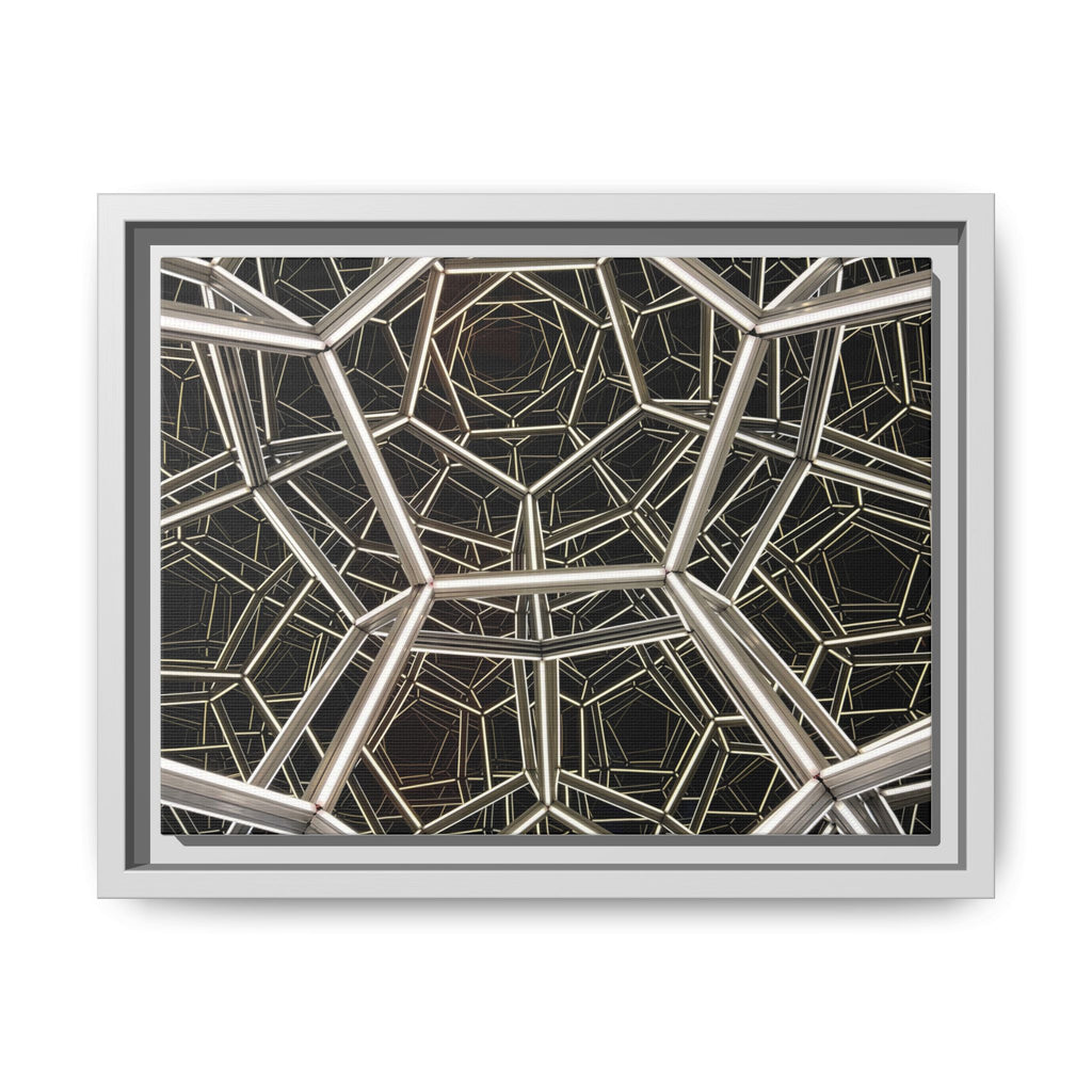 Framed Wall Art Print, Modern Geometric Canvas, Abstract Home Decor, Unique Gift, Stylish Office Art, Contemporary Room Decor
