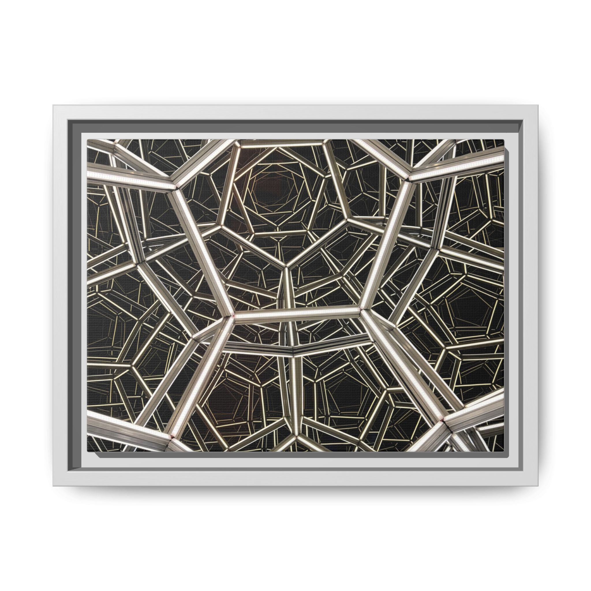 Framed Wall Art Print, Modern Geometric Canvas, Abstract Home Decor, Unique Gift, Stylish Office Art, Contemporary Room Decor