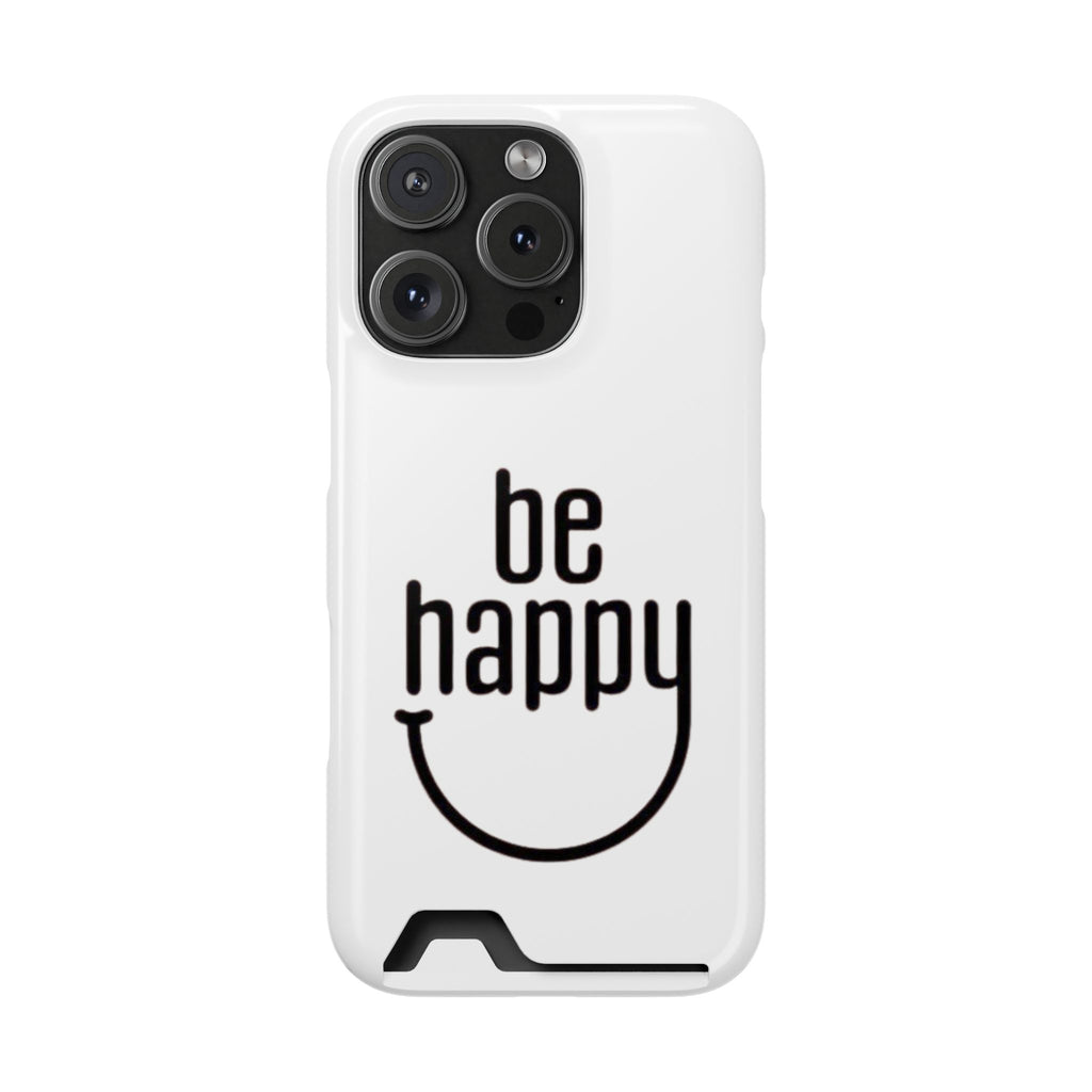 Minimal White Wallet Phone Case