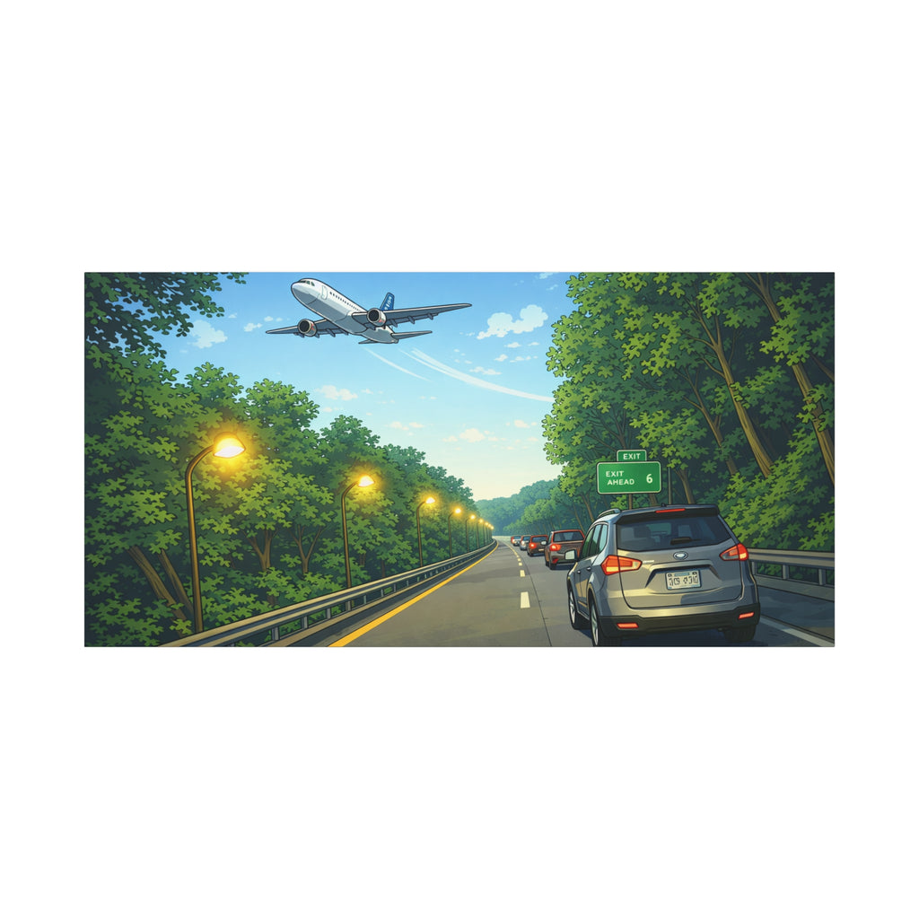 Road to New Horizons Matte Canvas, Stretched, 1.25"