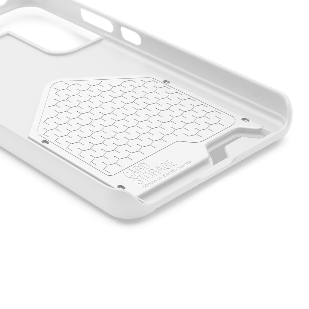 Minimal White Wallet Phone Case