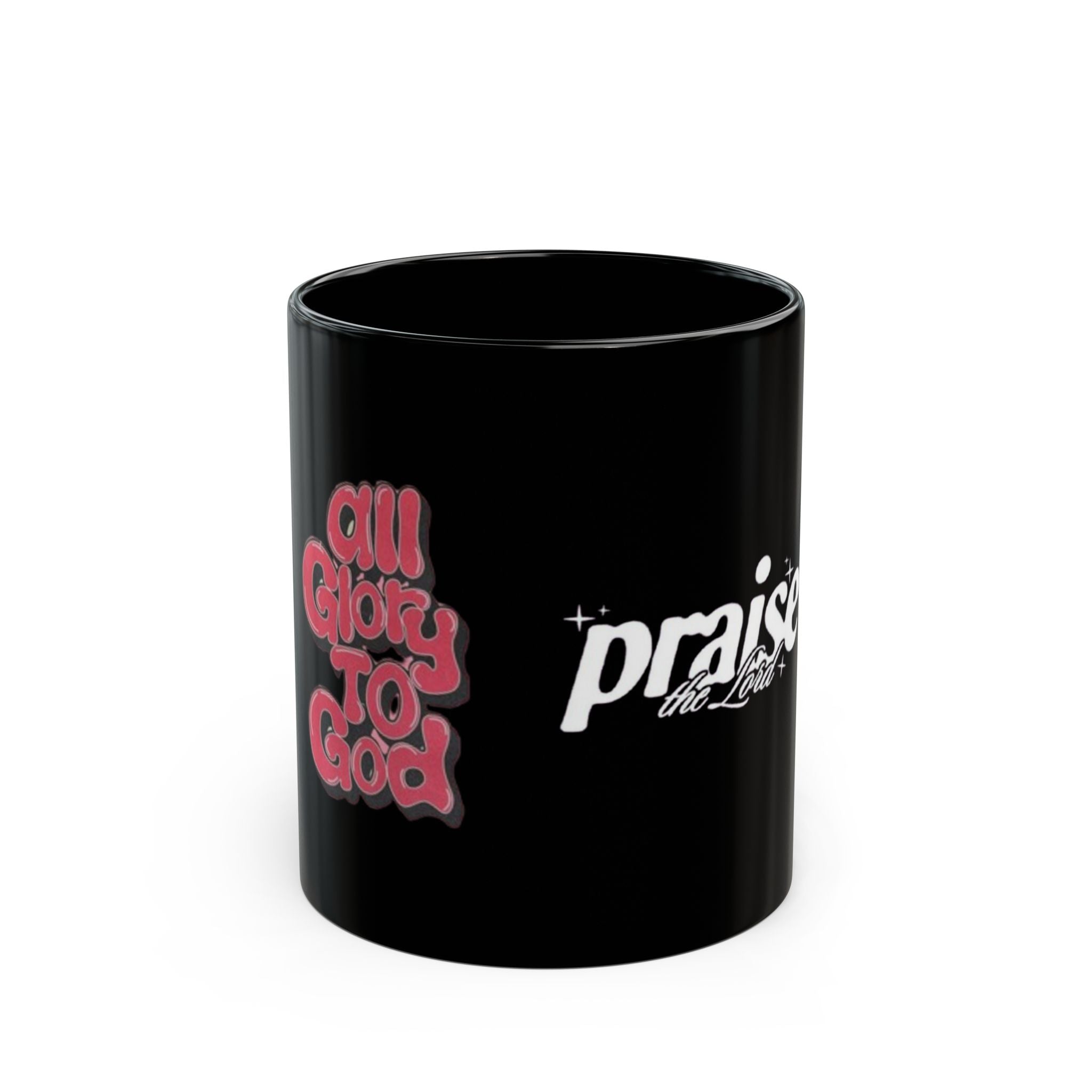 All Glory to God, Praise the Lord, Christian Gift, Perfect for Coffee Lovers, Faith-Based Mug