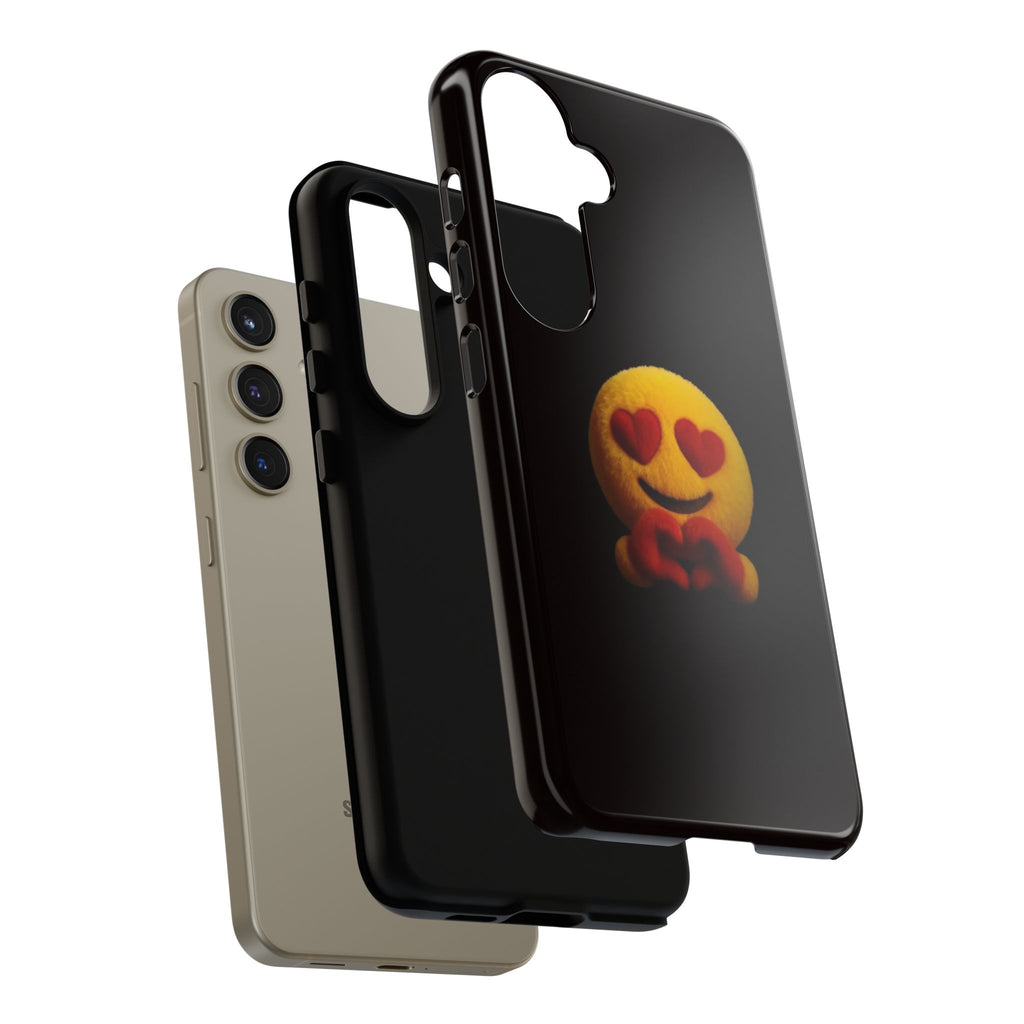 Heart Eyes Emoji Love Design (Tough Protective Cover)
