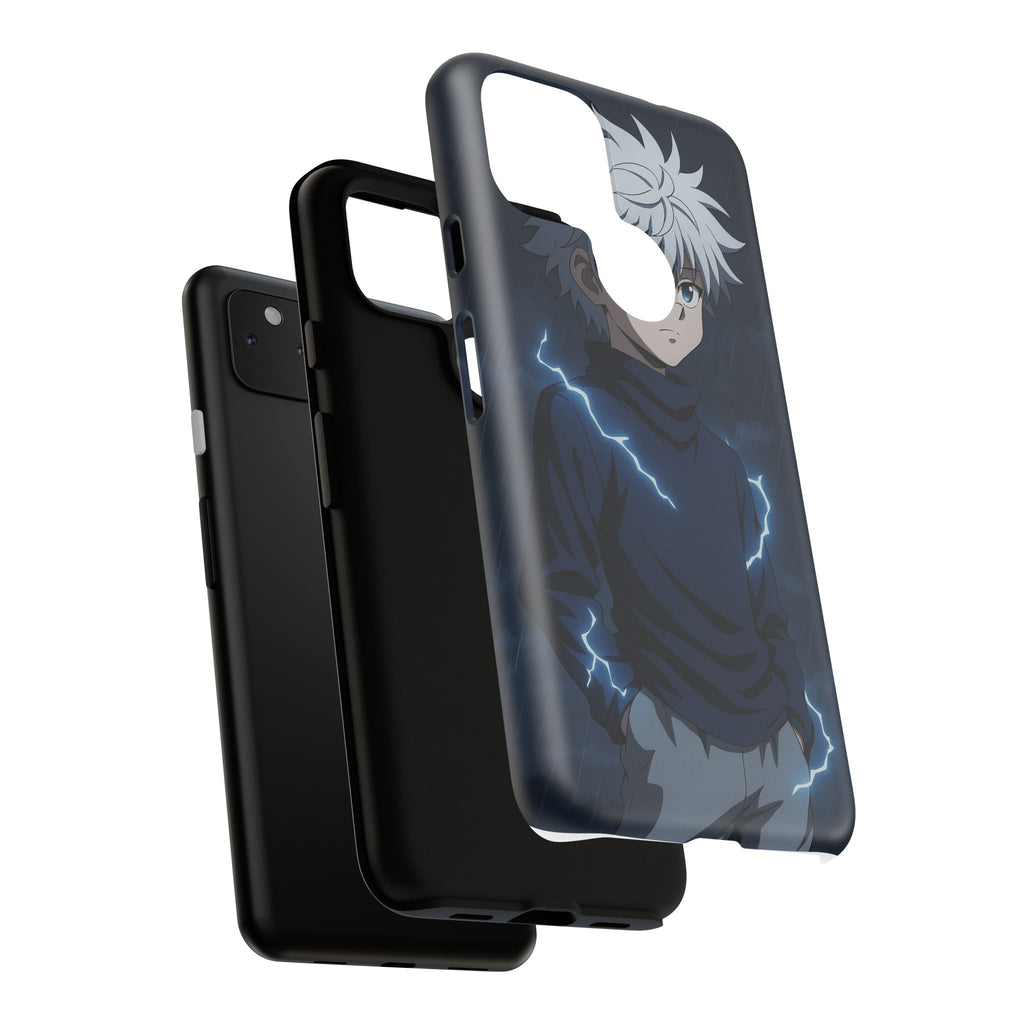 Anime Phone Case Featuring Lightning Design,