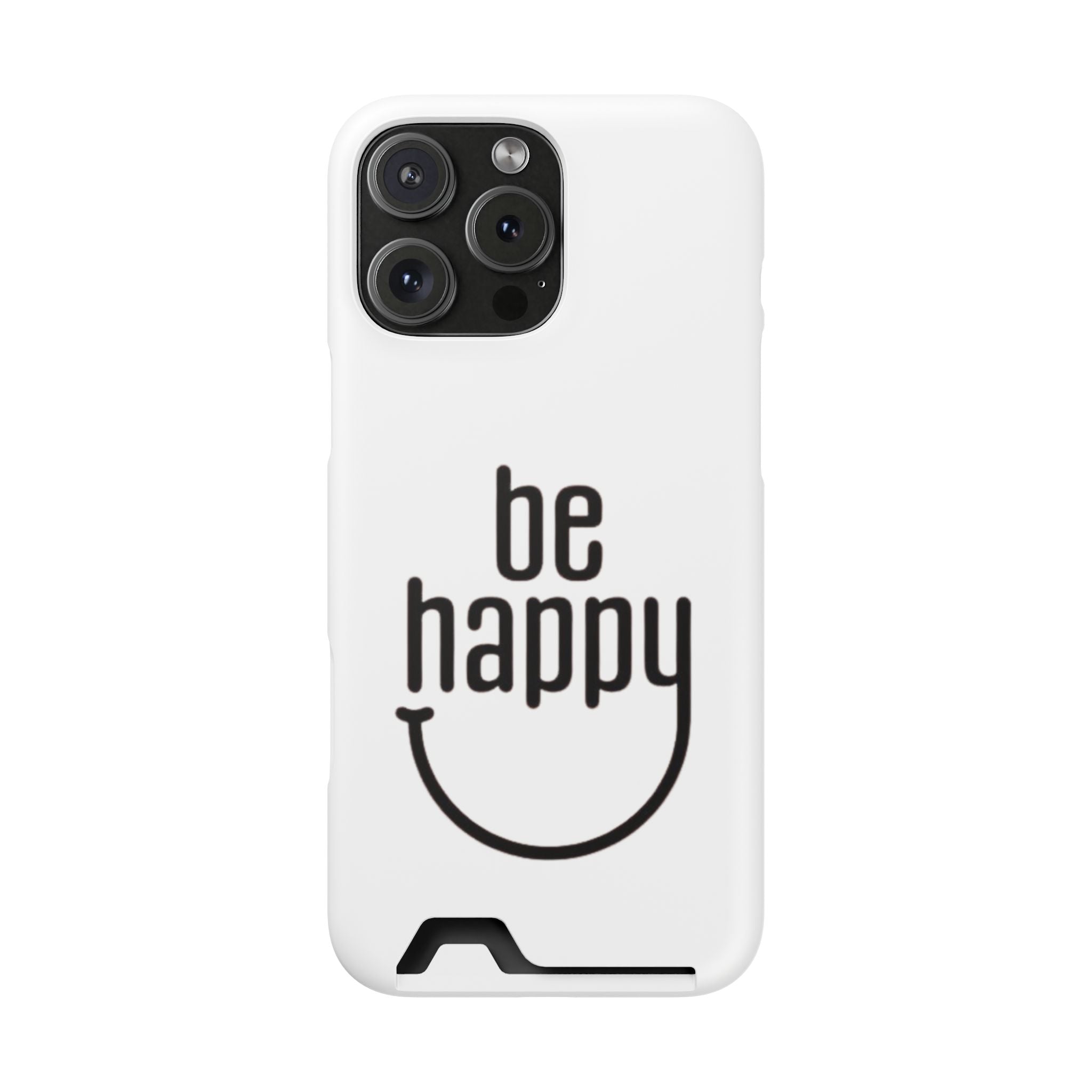 Minimal White Wallet Phone Case