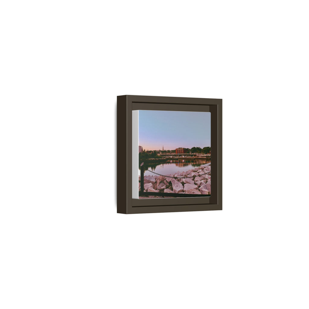 Tranquil Harbor Sunset Wall Art