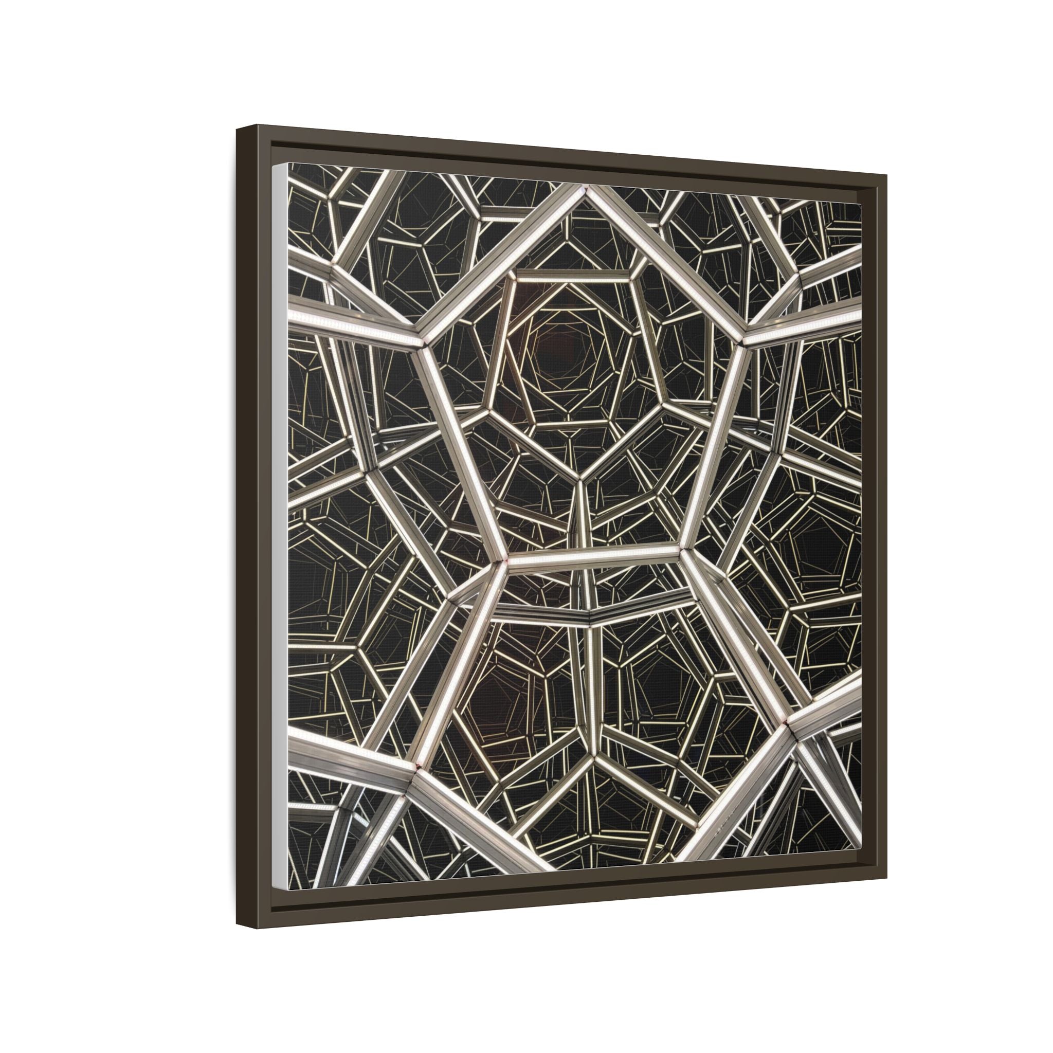 Framed Wall Art Print, Modern Geometric Canvas, Abstract Home Decor, Unique Gift, Stylish Office Art, Contemporary Room Decor