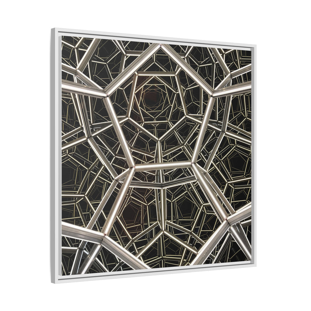 Framed Wall Art Print, Modern Geometric Canvas, Abstract Home Decor, Unique Gift, Stylish Office Art, Contemporary Room Decor