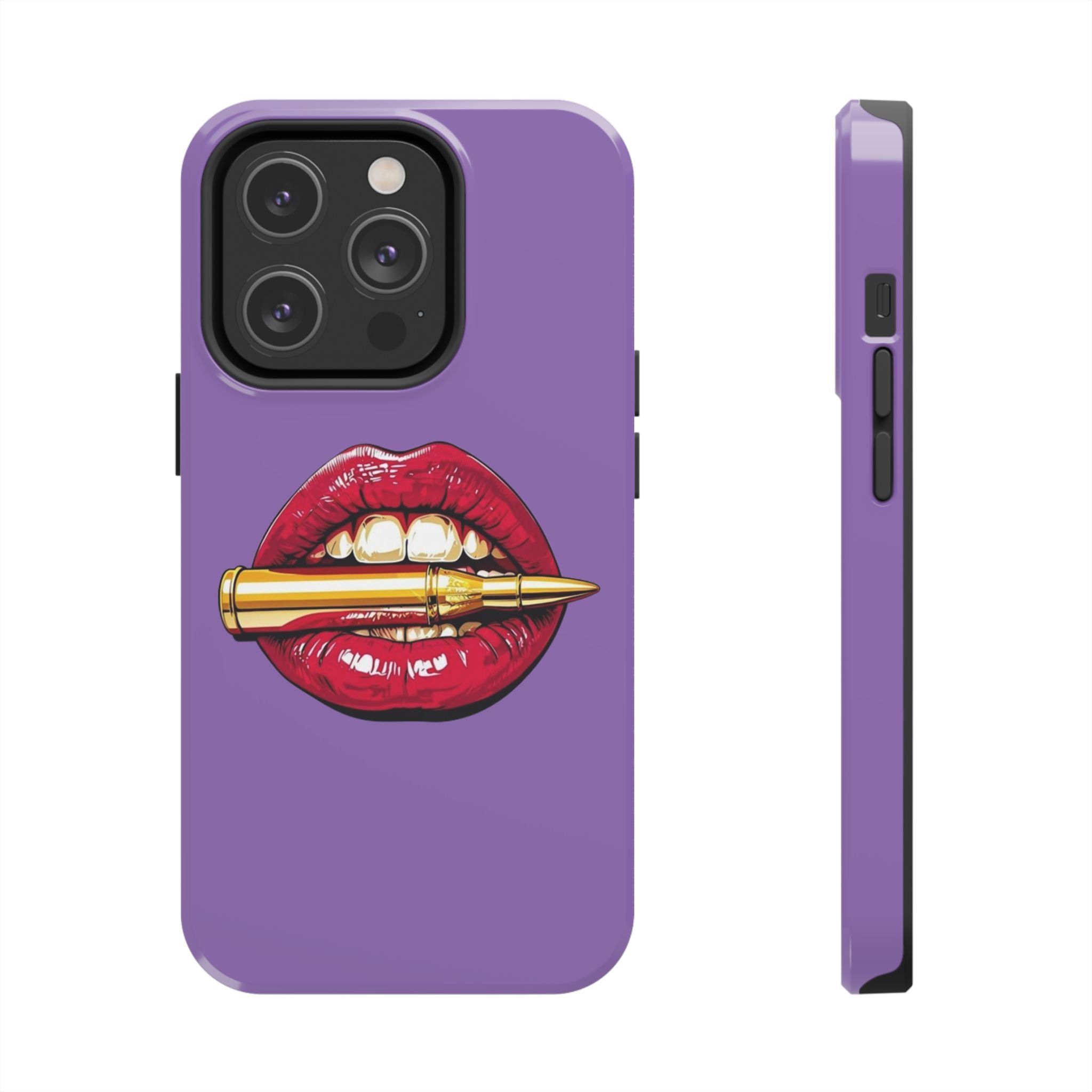 Bold Lipstick Phone Cases | Stylish Tough Cases, Phone Accessories, Birthday Gifts, Trendy Cell Phone Covers, Fashionable Tech Gear