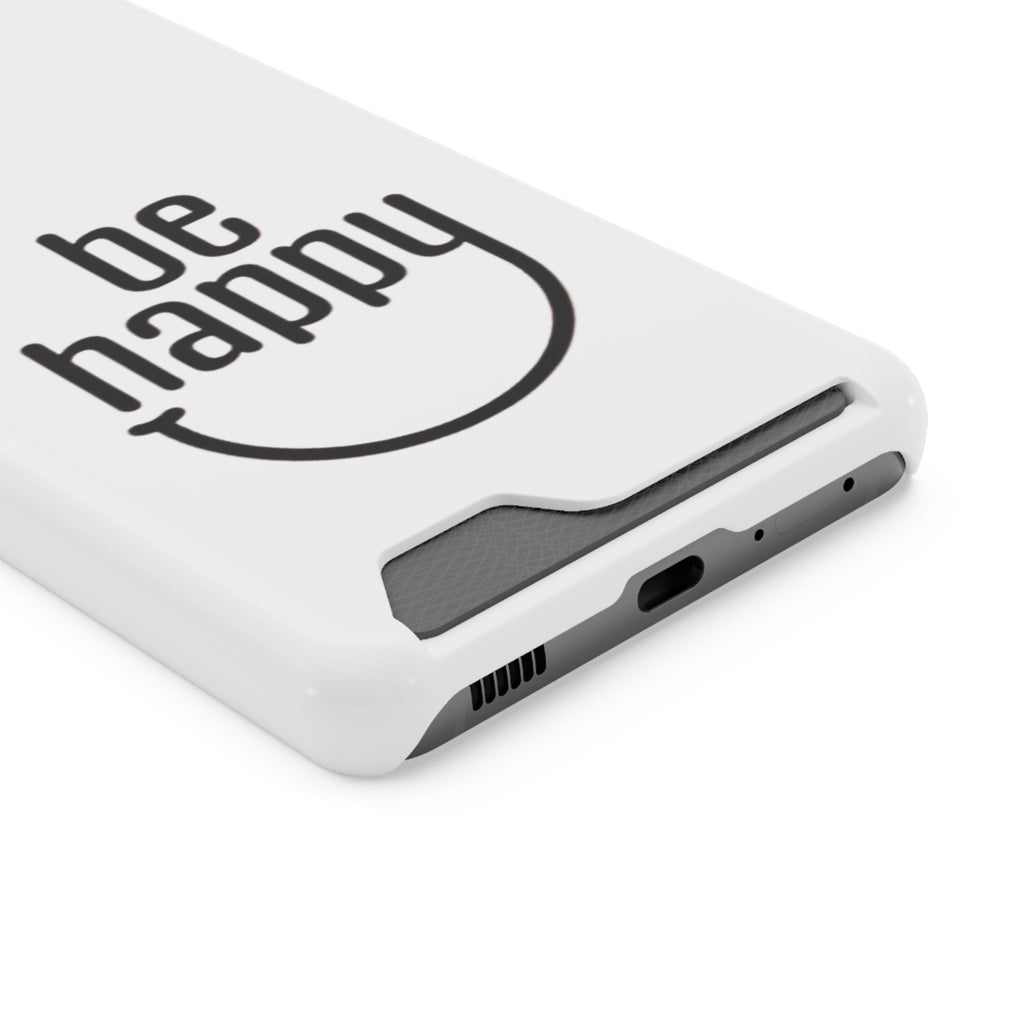 Minimal White Wallet Phone Case