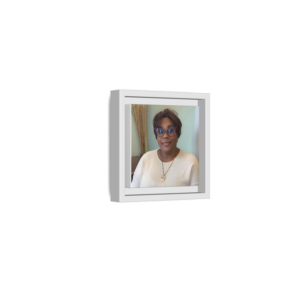 Framed Matte Canvas Portrait Print — Personalized Wall Art Gift