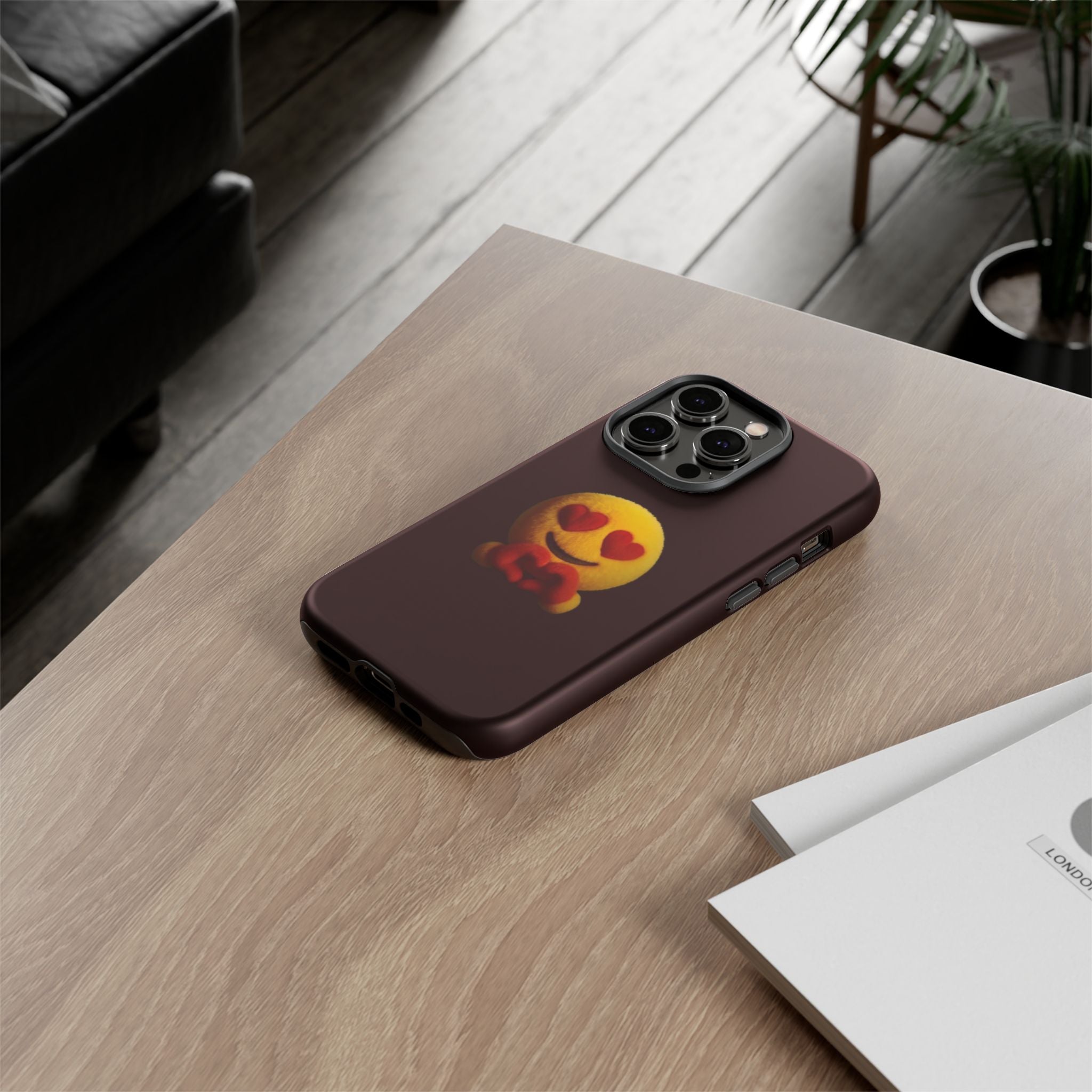 Heart Eyes Emoji Love Design (Tough Protective Cover)
