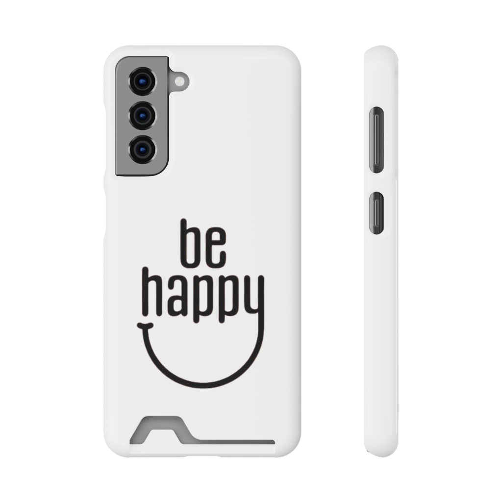 Minimal White Wallet Phone Case