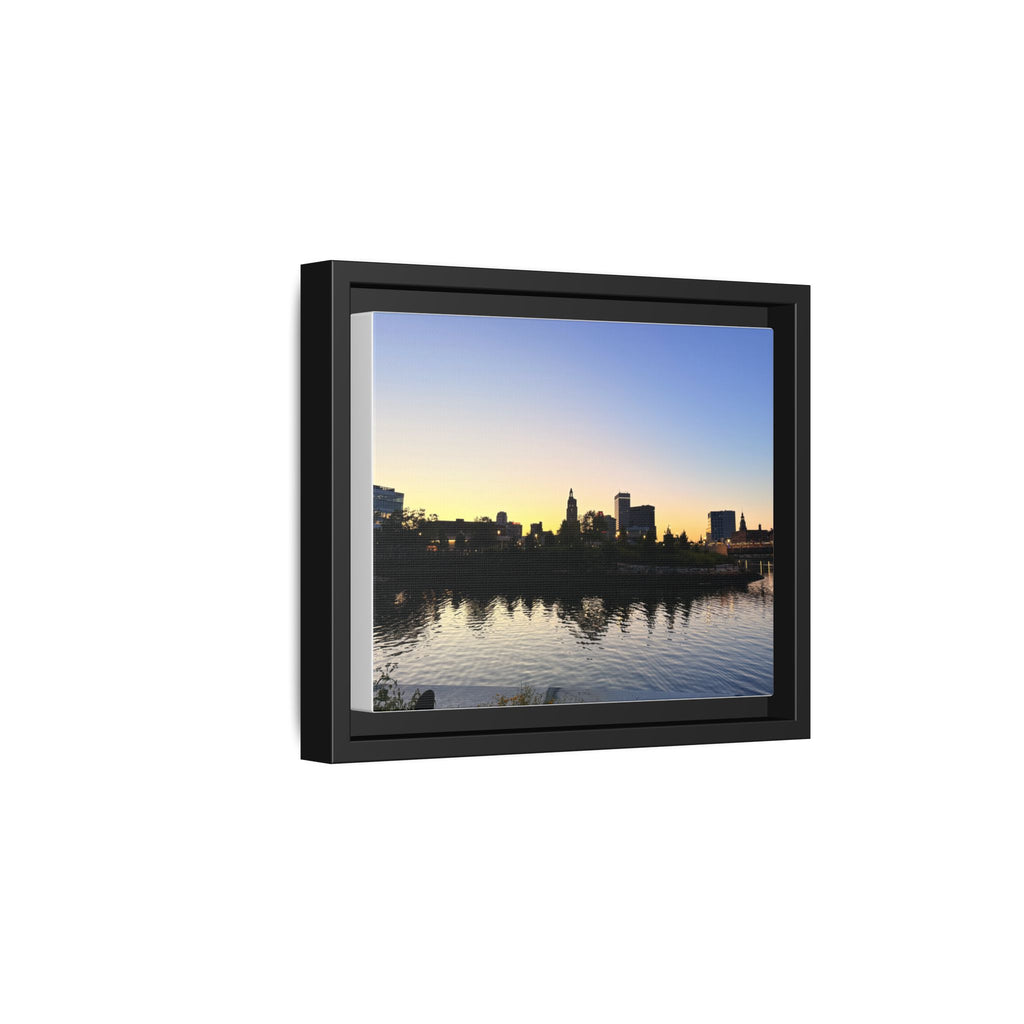 City Skyline Sunset Wall Art