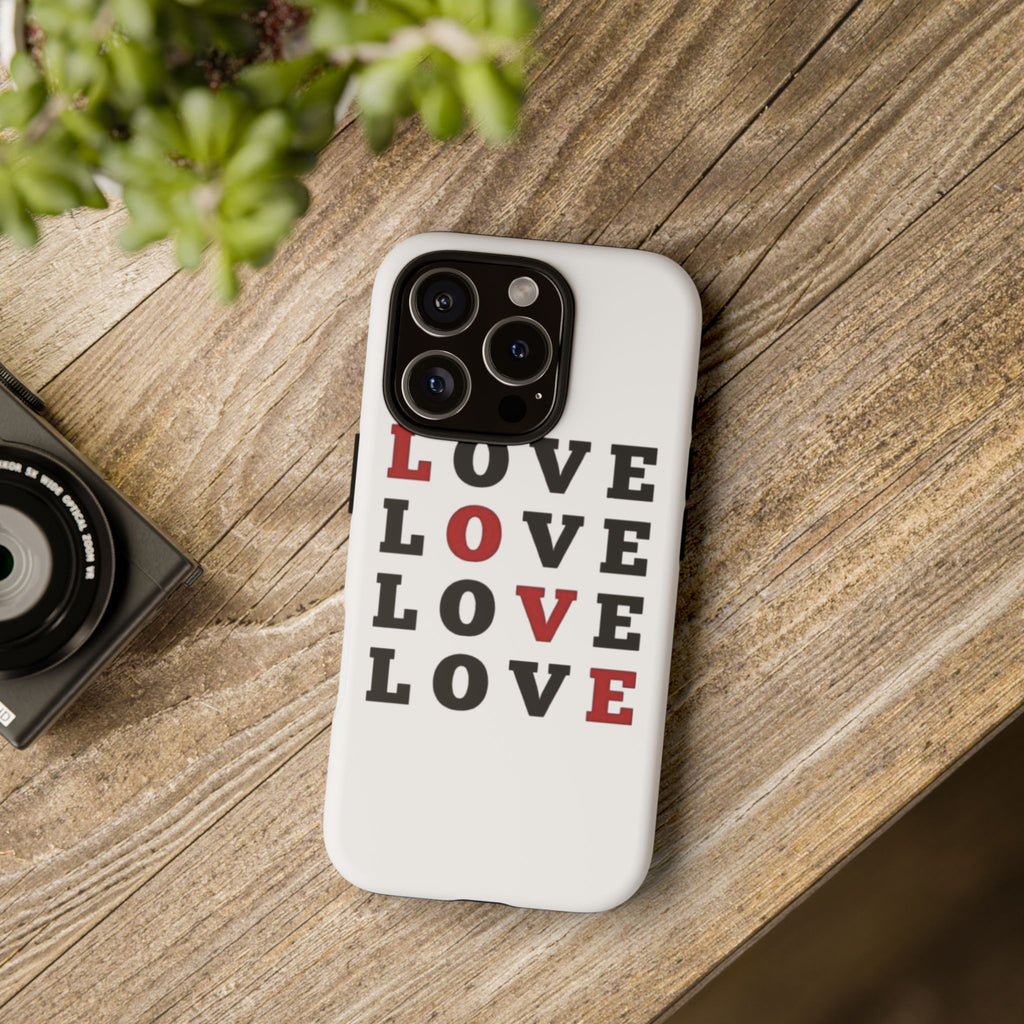 Love Repeat Tough Phone Case